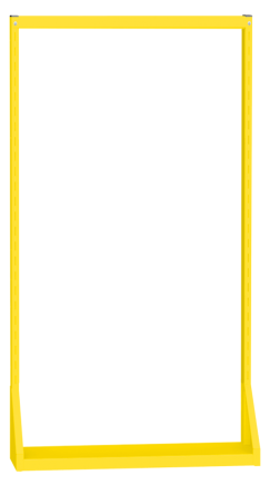 Gestell für Lochplatten-Stellwand PSZ 13A - 9