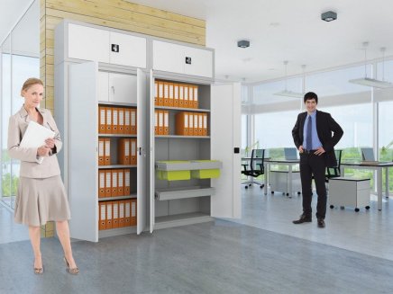 Universal - Schrank SBM 802 M 810 x 800 x 435 mm - 3