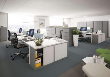 Flügeltürenschrank Bisley Essentials  YECB1011/1S - 4