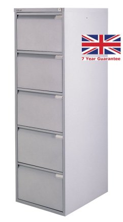 Aktenschrank Bisley BS5E/A4+FLS - 2