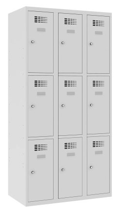 Schließfachschrank Sus 333 W, Breite 900 mm - 5