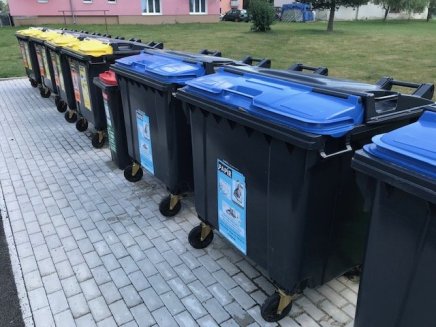 Müllgroßbehälter SPLIT LID - 6