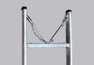 Leiterhalter „V“ Profil mit Kette 3055