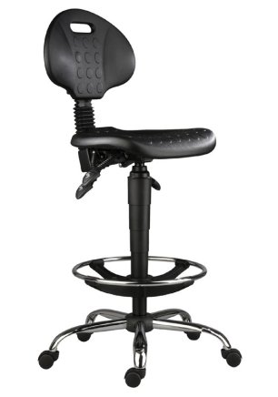 Werkstattstuhl 1290 PU ASYN - 4