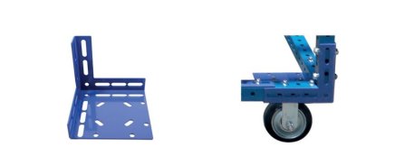 Eckhalterung für Räder WJ-SQ4040-002 - 1