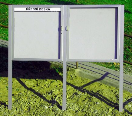 Infovitrine DM80-24 B, einflügelig, beidseitig einsehba - 5