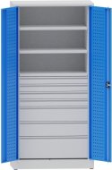 Werkstattschrank mit Schubladen und Fachboden