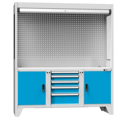 Kontroll - Arbeitsplatz, Schrank MS103, MS104