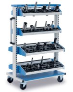 CNC-Bestückungswagen 02.58.44A inkl. CNC-Wekzeugeinsätze