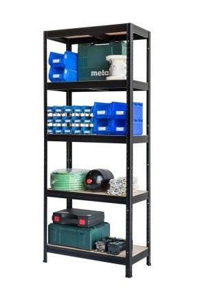 Fachbodenregal Futur 200 1800x1200x450mm Schwarz - 2