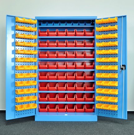 Werkstattschrank Kovos mit Sichtlagerkästen  SPZ_11_0003_VAR_8