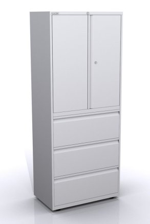 Kombischrank mit Flügeltüren und Schubladen SYC08/36D/3