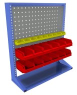 Lochplatten-Stellwand mit Ausstattung  PSZ_11_A_VAR_4