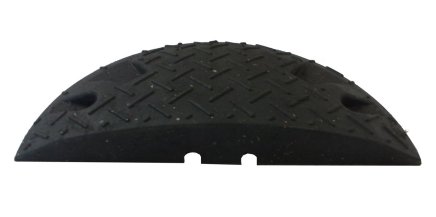 Abschlusselement für Fahrbahnschwellen 10 km/h, schwarz - 3