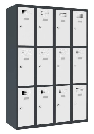 Schließfachschrank Sus 343 W