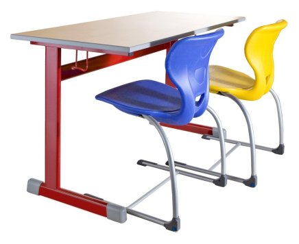Schüler-Zweier-Tisch SUD (4 Modelle) - 3