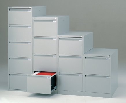Aktenschrank Bisley BS3E/FLS - Einlegeboden mit Trennwänden - 10