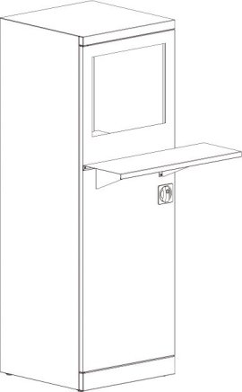 Computer - Schrank SmK 2 - 2