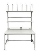 Packtisch mit Schneidgerät