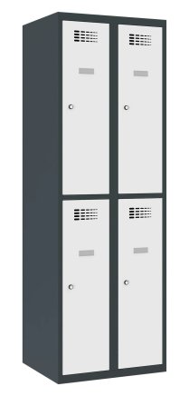 Garderobenschrank Sus 322 W, Breite 600 mm - 5