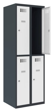 Garderobenschrank Sus 322 W, Breite 600 mm - 6