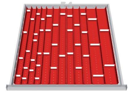 Muldenplatten 111A, aus Kunststoff - 1