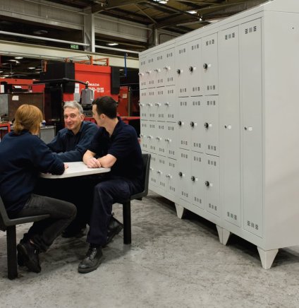 Garderobenschrank Bisley ML04S2 - 7