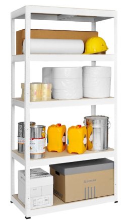 Fachbodenregal Futur 250 1800x900x450mm weiß - 2