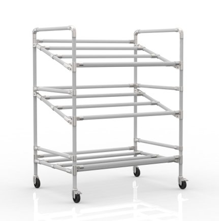 Regalwagen für Kisten, Breite 972 mm, 24040230