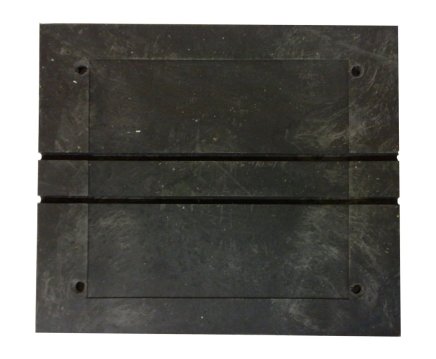 Fahrbahnschwellen 30 km/h, Mittelteil, Farbe schwarz - 2