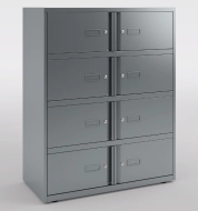 Schließfachschrank Bisley  Essentials 1300 x 800/1000 x 470 mm