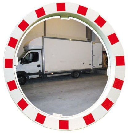 Verkehrsspiegel Polymir, rund