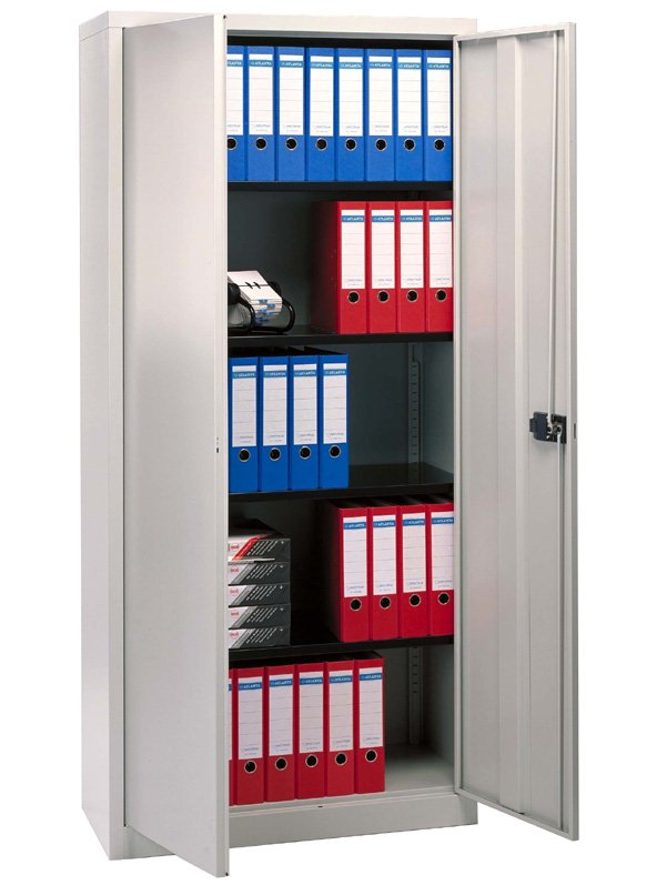 Lüllmann Stahl Aktenschrank 1200x925x420 Mm, 2 Tü Produktbild-Vorschau 2