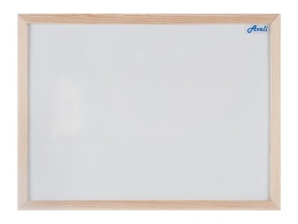 Magnettafel, einteilig, Holzrahmen 90 x 120 cm
