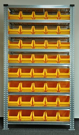 Regal mit Sichtlagerkästen 877851017 (7 Modelle)