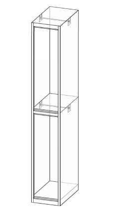 Garderobenschrank  XS42-18P - 4