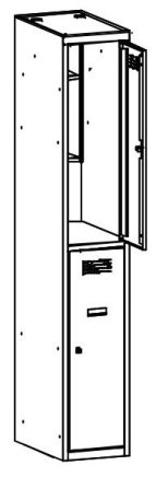 Garderobenschrank MSum 412S