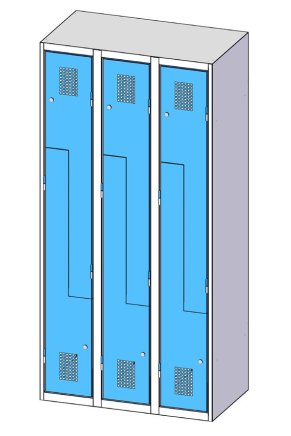 Garderobenschrank XS96-18Z - 3