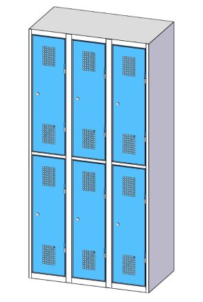 Garderobenschrank  XS76-18 - 3