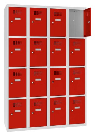 Schließfachschrank Sus 344 W - 4