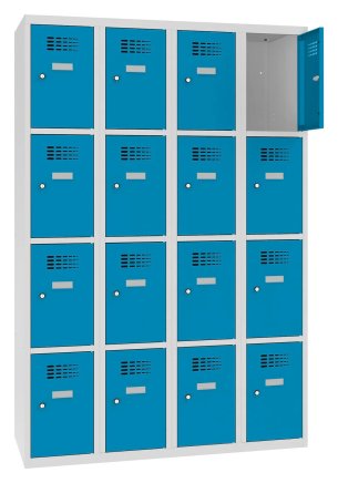 Schließfachschrank Sus 344 W - 5