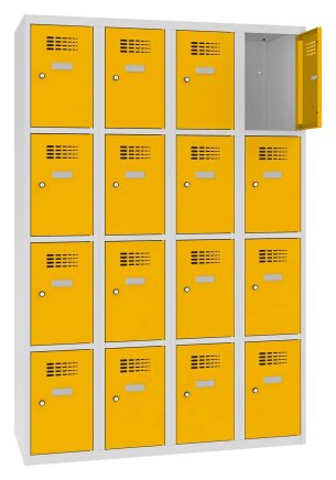 Schließfachschrank Sus 344 W - 3