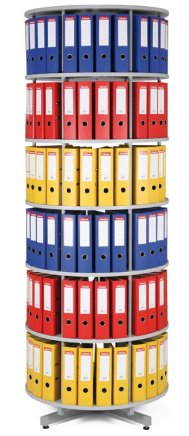 Rotierender Büroschrank - 6 Etagen - 3