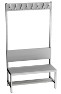 Garderobenbank  LAV 10V - Breite 1000 mm
