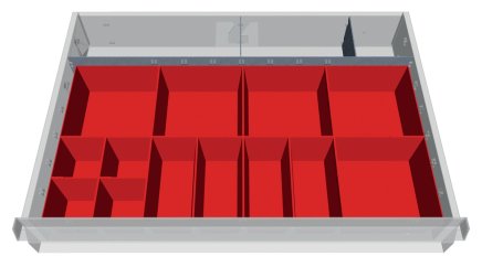 Schubladeneinsatz 168-132A