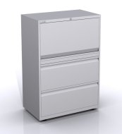 Kombischrank mit Flipptüren und Schubladen SYC08/34/1/2