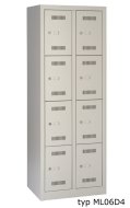 Schließfachschrank Bisley ML06D4