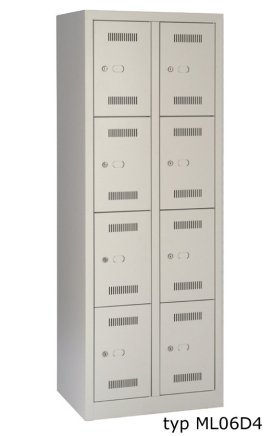Schließfachschrank Bisley ML06D4