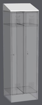 Schrankaufsatz - Schrägdach SDL 800 - 2