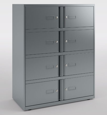 Schließfachschrank Bisley Essentials 1270 x 800/1000 x 470 mm